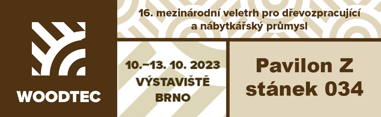 Výstava Woodtec Brno 2023